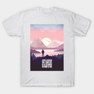 Climbed a mountain T-Shirt